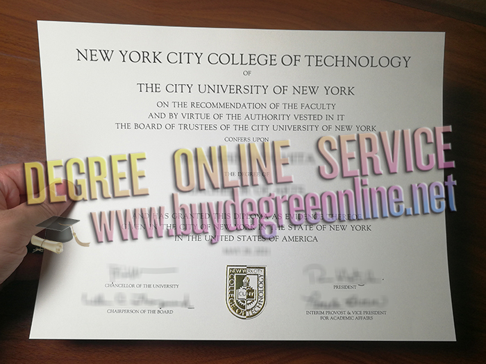 New York City College of Technology degree