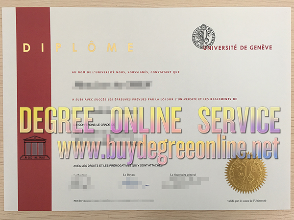 University of Geneva fake diploma