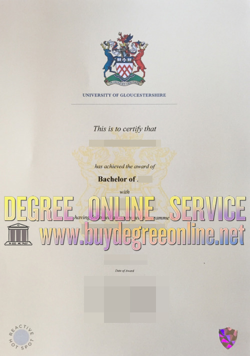 University of Gloucestershire degree