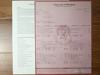 Purchase a replacement University of Winnipeg transcript from Canada