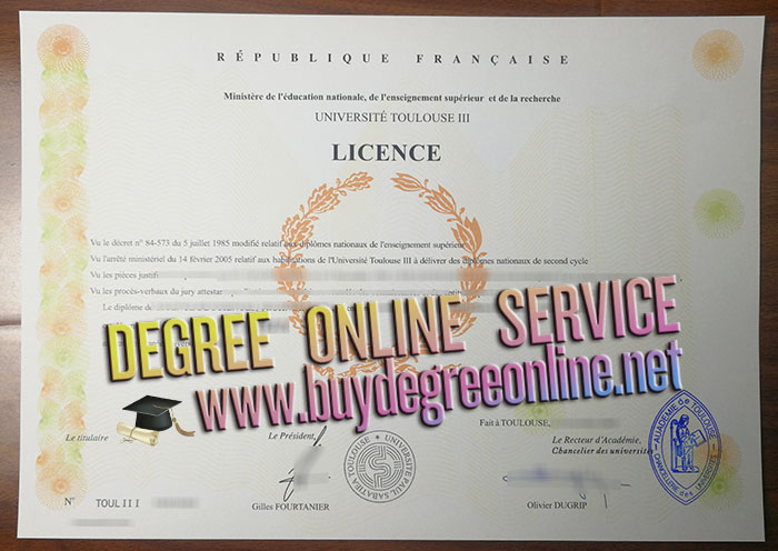 Université Toulouse III diploma