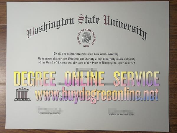 Washington State University degree