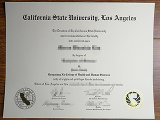 Fake California State University Los Angeles diploma, buy a fake CSULA degree