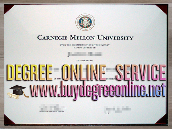 Carnegie Mellon University diploma