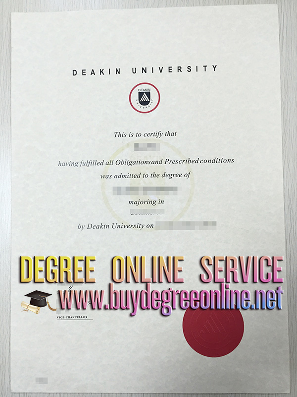 Deakin University degree