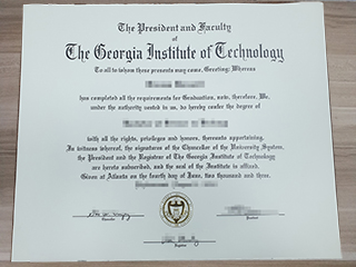 How can I get a fake Georgia Institute of Technology diploma online？