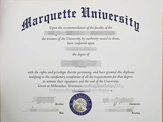 How much to get a fake Marquette University diploma online