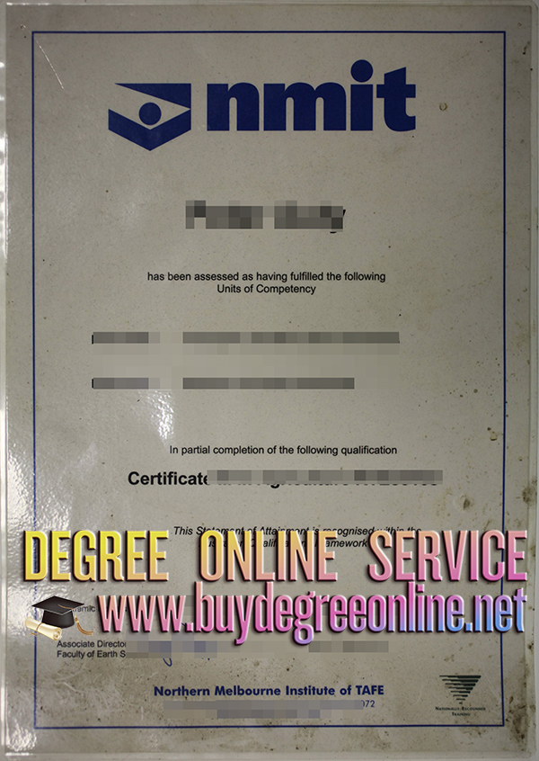 NMIT certificate