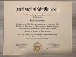 How do I get a fake Southern Methodist University diploma certificate?