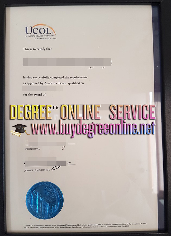 UCOL degree