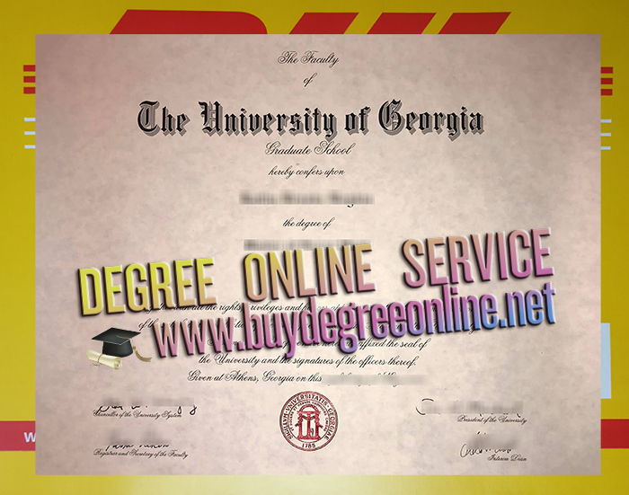 University of Georgia diploma