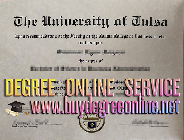 University of Tulsa diploma