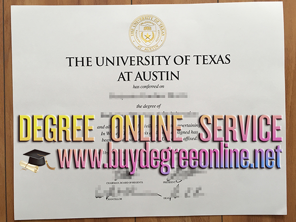 University of Texas at Austin diploma