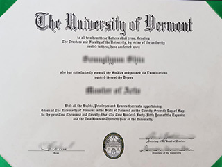 Fake University of Vermont degree, buy UVM fake degree in 2021