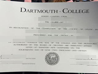 Where can I get a fake Dartmouth College diploma online?