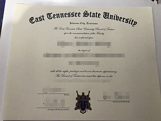 Where to buy a fake East Tennessee State University degree, order ETSU diploma