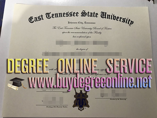 East Tennessee State University degree