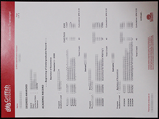 Order a degree in Australia, buy a fake Griffith University transcript