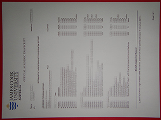 Order a fake James Cook University transcript, buy fake JCU degree in Australia