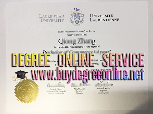 Laurentian University diploma