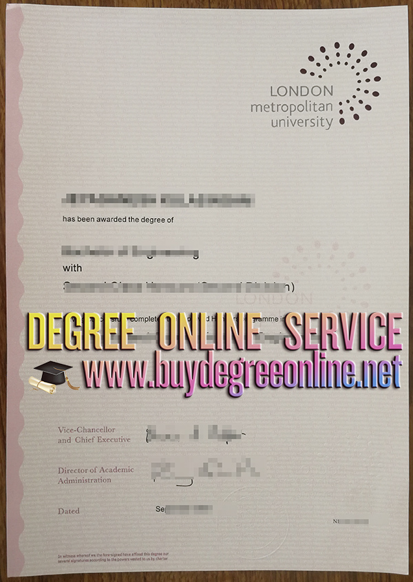 London Metropolitan University degree