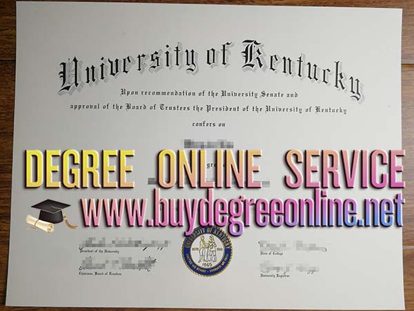 University of Kentucky diploma