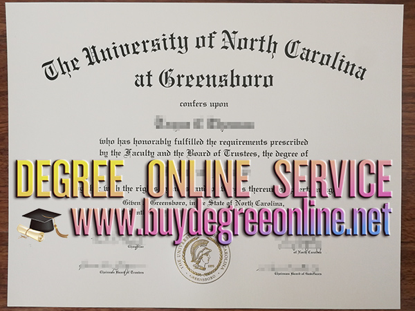 UNCG diploma 