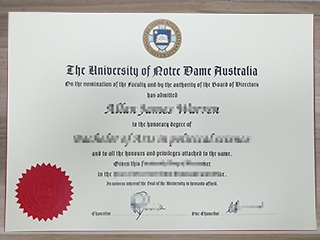 Where to get a fake University of Notre Dame Australia diploma online