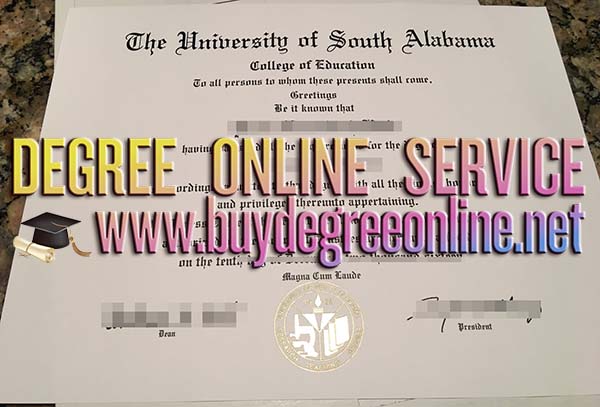 University of South Alabama degree