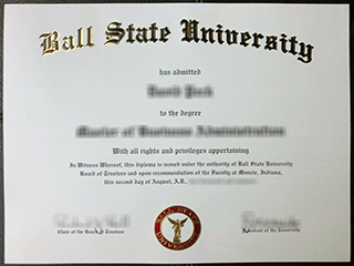 Where to order a fake Ball State University diploma, buy BSU degree