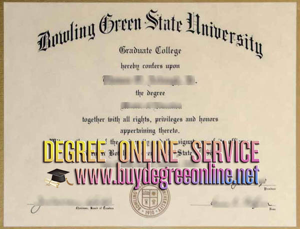 Bowling Green State University degree