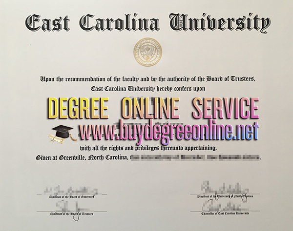 East Carolina University degree