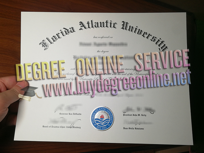 Florida Atlantic University degree