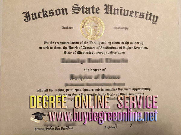 Jackson State University degree