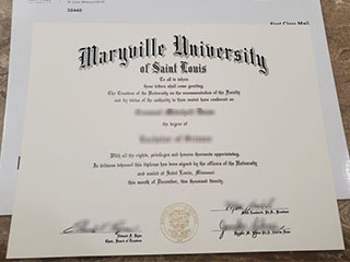 Order a fake Maryville University degree, buy Maryville University of St. Louis diploma