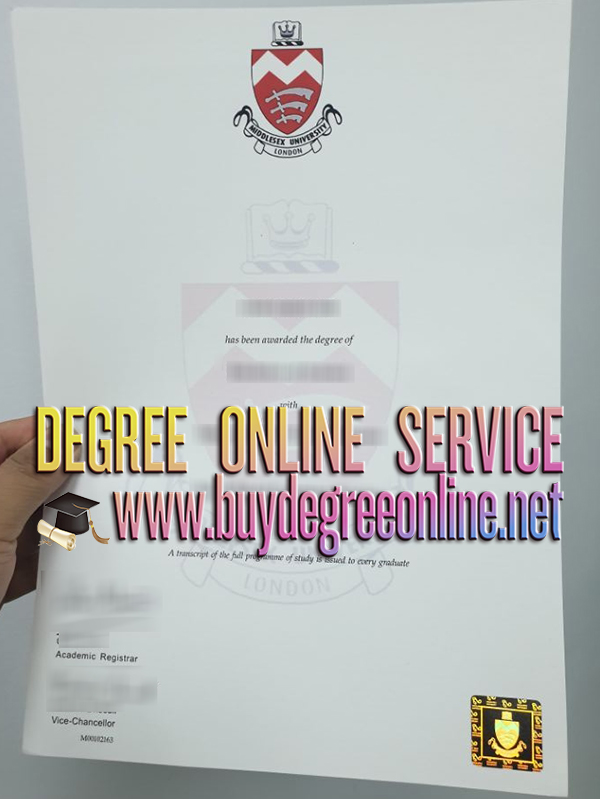 Middlesex University degree