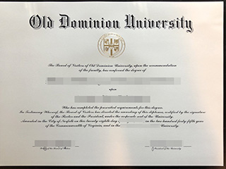 Where to order a fake Old Dominion University degree, buy ODU diploma