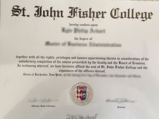 Where to order a fake St. John Fisher College degree online