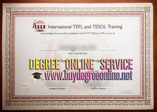 TEFL certificate