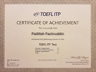 Where to buy a fake TOEFL certificate, buy TOEFL transcript online