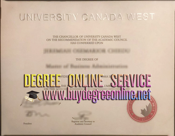 University Canada West degree