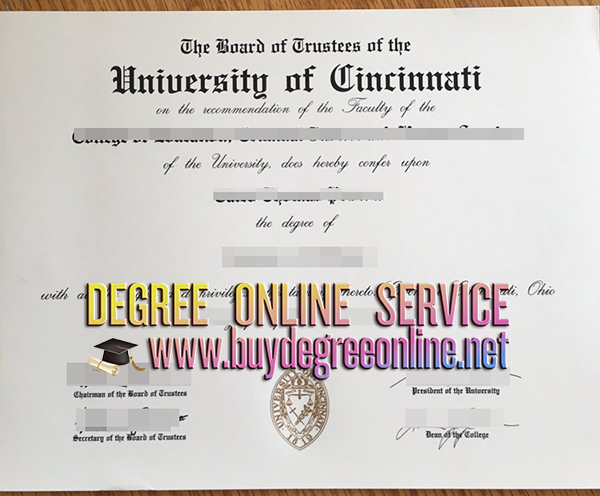 University of Cincinnati degree