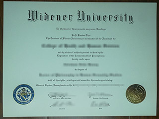 Where to order a fake Widener University degree from America