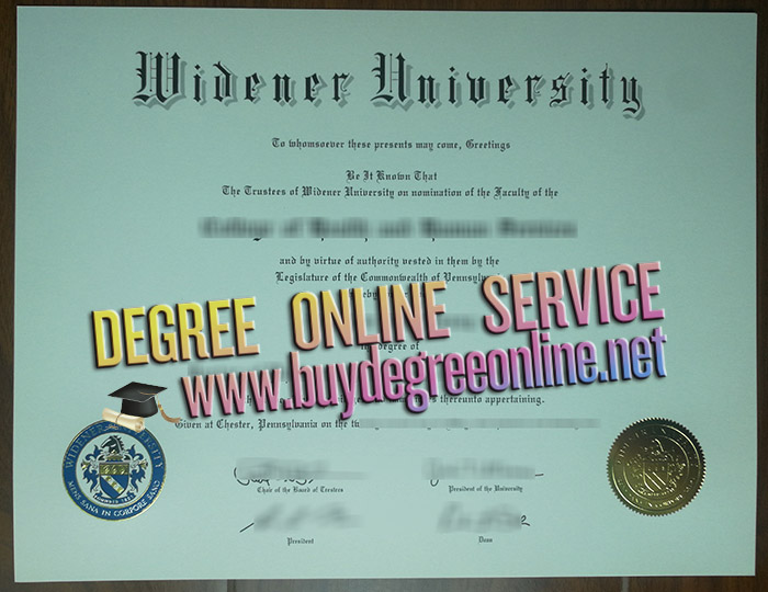 Widener University degree