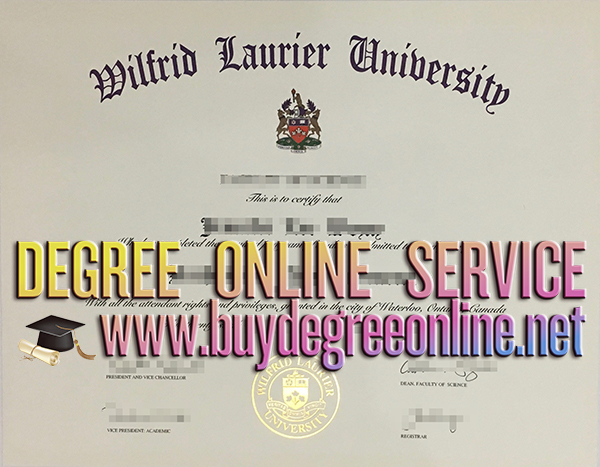 Wilfrid Laurier University diploma