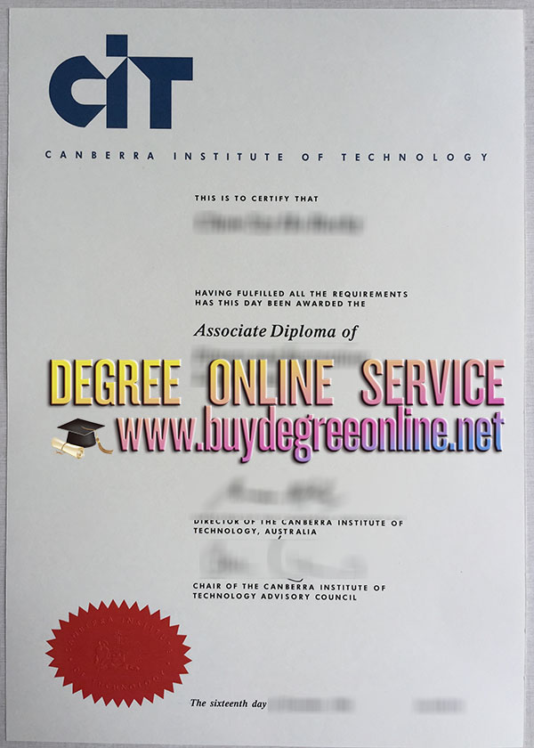 Canberra Institute of Technology diploma