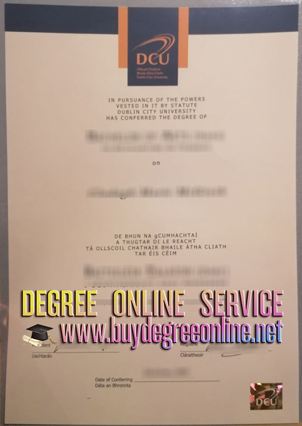 Dublin City University degree