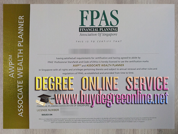 FPAS certificate