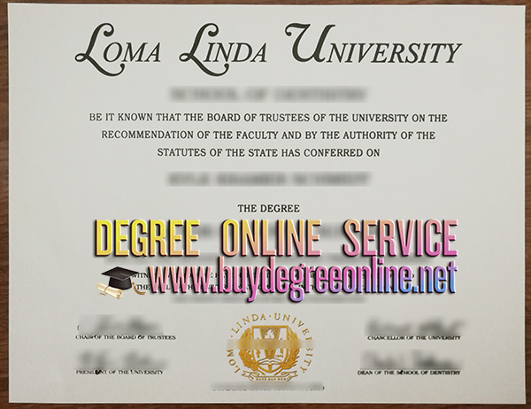 Loma Linda University degree