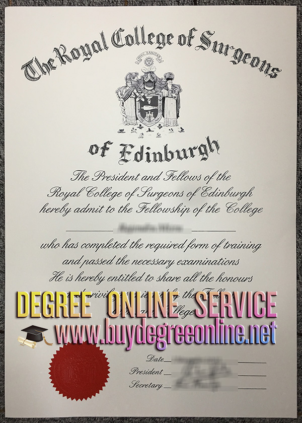 Royal College of Surgeons diploma